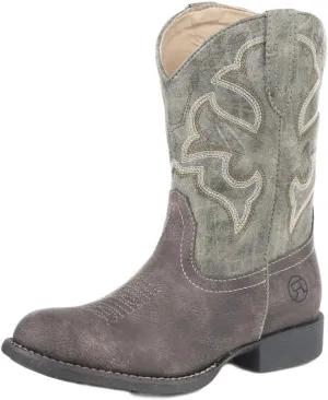 ROPER Boys Cody Western Boot, Brown, 11 Little Kid US