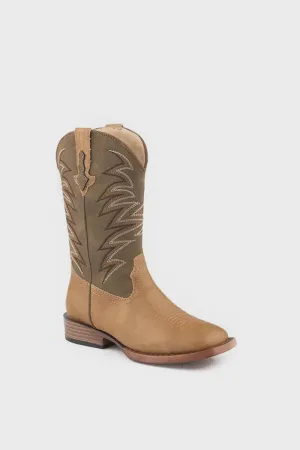 Roper Kids Clint Tan Westerns