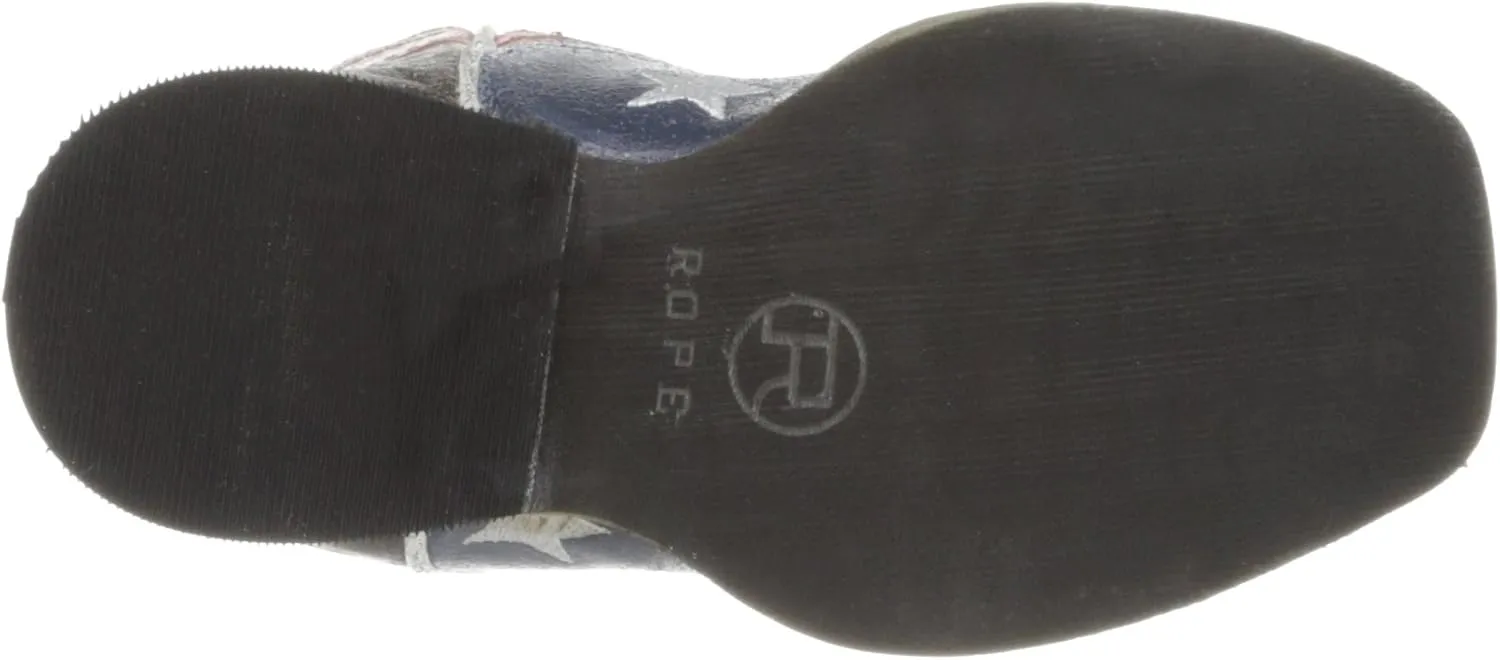 Roper Square Toe Americana Western Boot (Toddler/Little Kid)