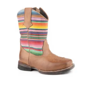 Roper Toddler Cora - Serape Tan/Serape Leather