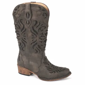 Roper Wmns Riley Glitz Grey Black Glitter