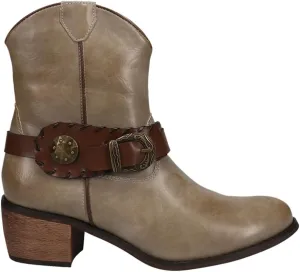 Roper Womens Mae Boot, Tan, 9.5