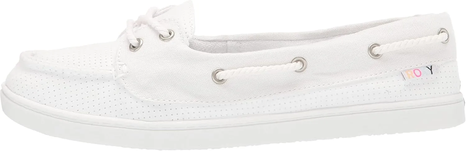 Roxy Women's Ahoy Slip on Boat Shoe Sneaker
