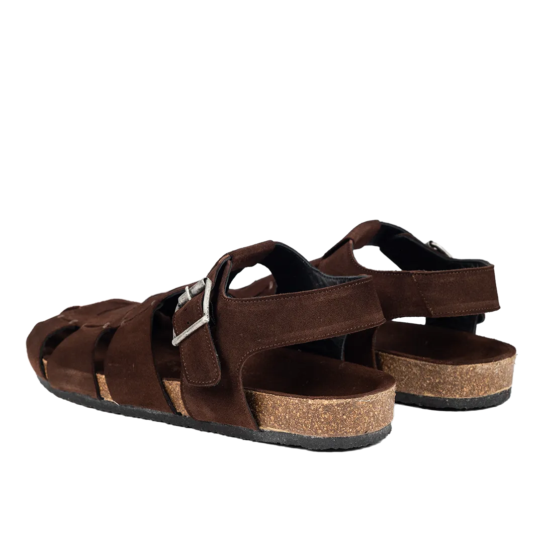 Sandal w. foot bed