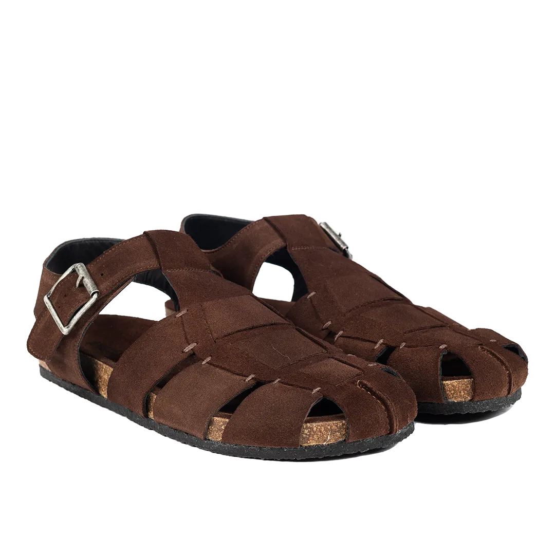 Sandal w. foot bed