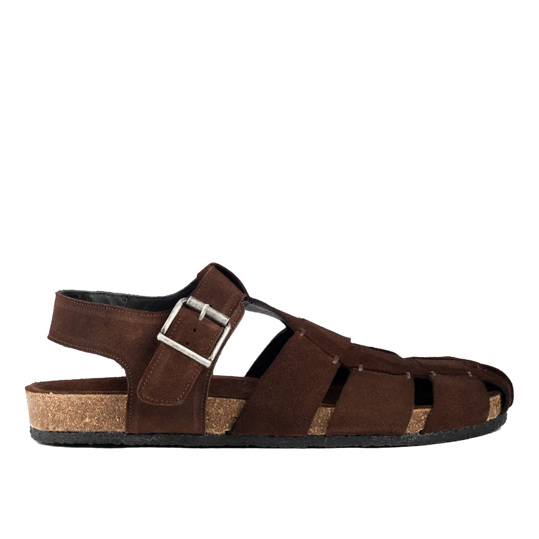 Sandal w. foot bed