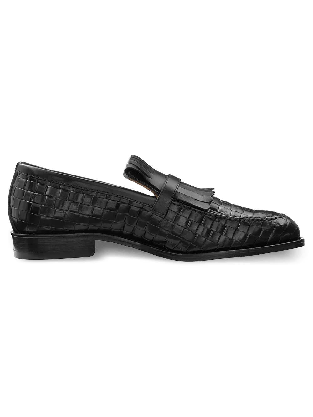 Shiloh Kiltie Loafer - Black
