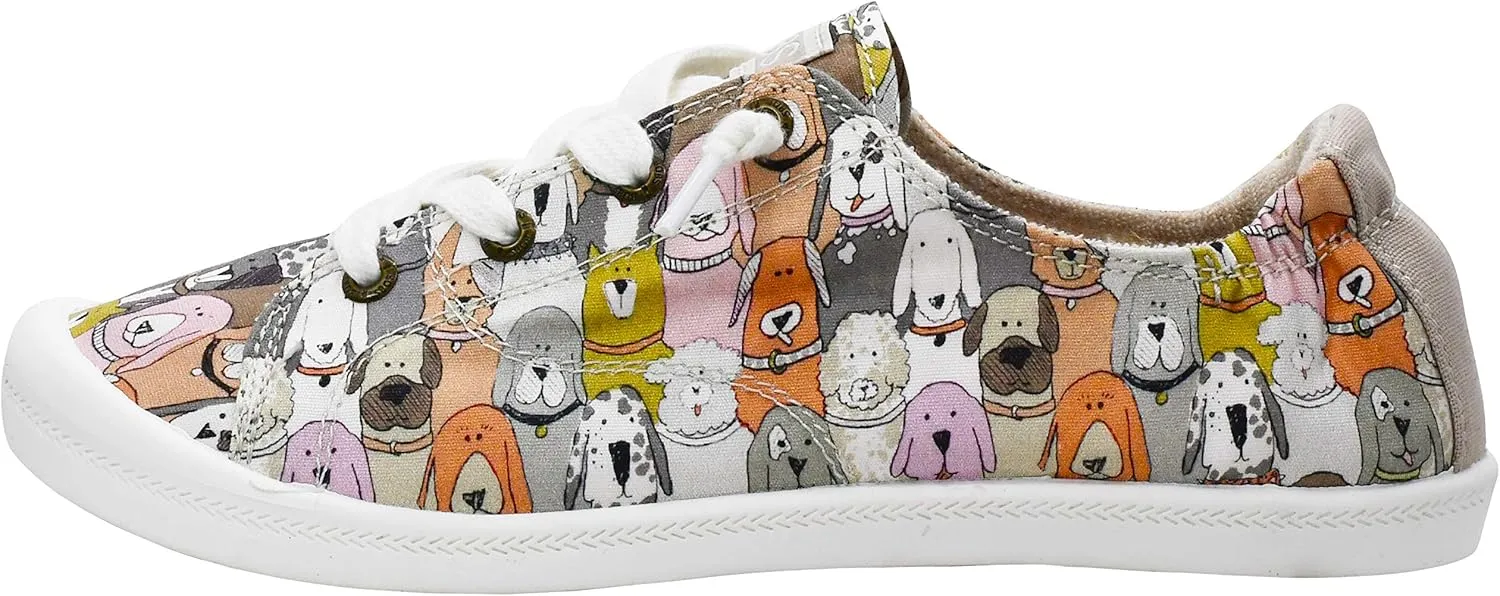 Skechers BOBS Women's Beach Bingo-Dog House Sneakers