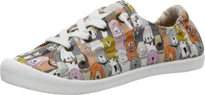 Skechers BOBS Women's Beach Bingo-Dog House Sneakers