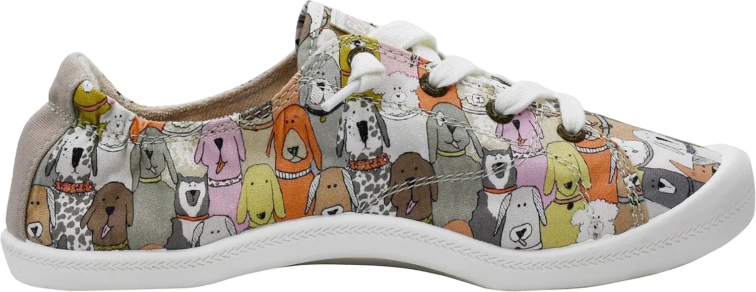 Skechers BOBS Women's Beach Bingo-Dog House Sneakers