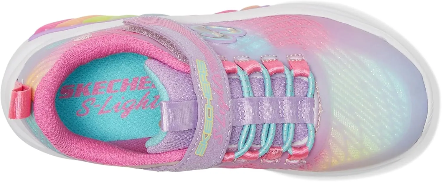Skechers Girl's Cruisers-Rainbow Reflectin Sneaker
