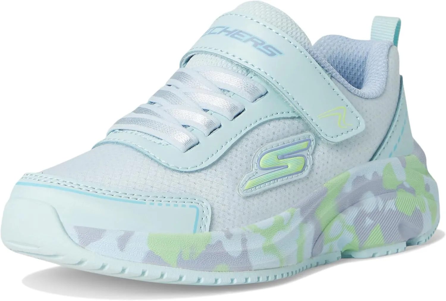 SKECHERS Girl's Elite Sport Tempo-Speed Seeker Sneaker