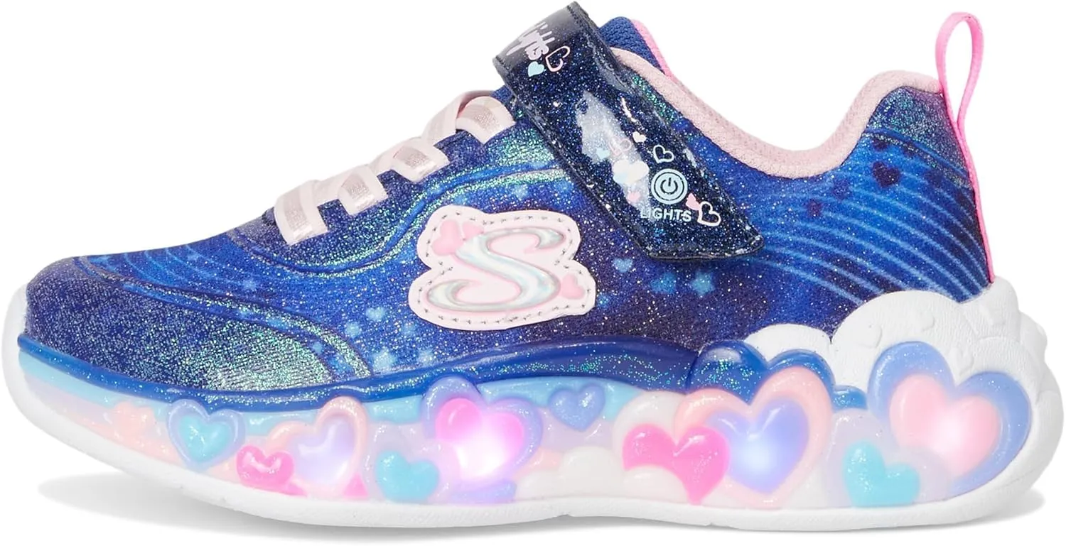 Skechers Girl's Eternal Heart Lights Sneaker