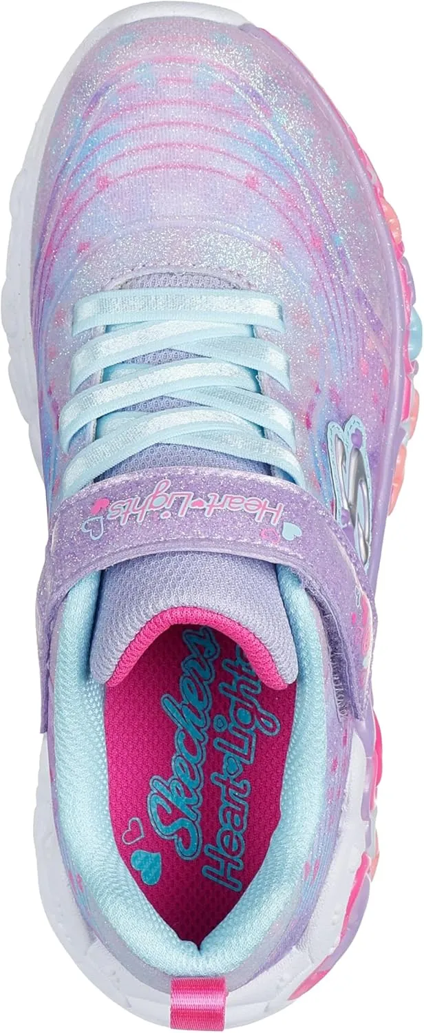 Skechers Girl's Eternal Heart Lights Sneaker