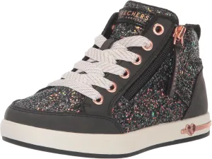 Skechers Girls' Shoutouts 2.0 glitter Steps