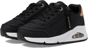 Skechers girls Uno Gen1 Zip and Stride Sneaker