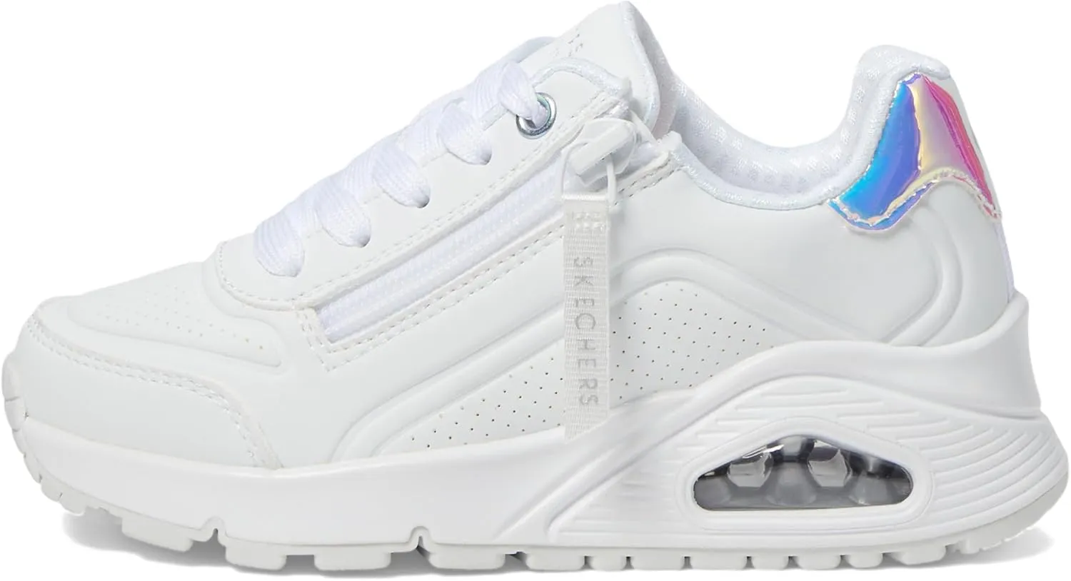 Skechers girls Uno Gen1 Zip and Stride Sneaker