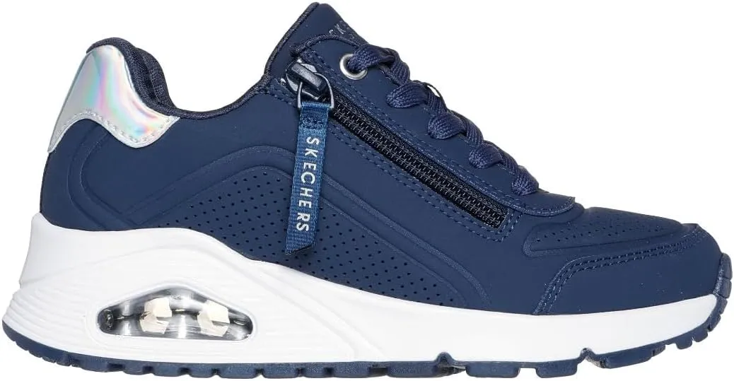 Skechers girls Uno Gen1 Zip and Stride Sneaker