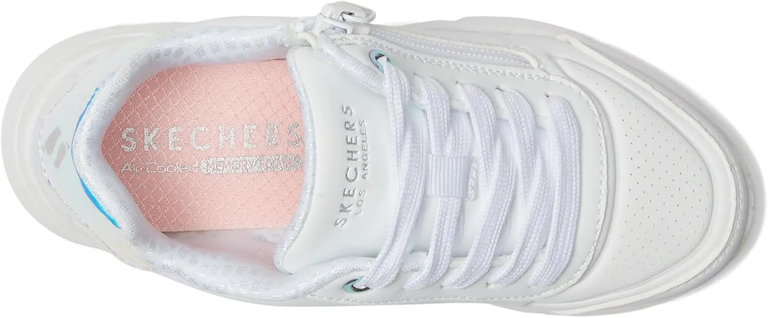 Skechers girls Uno Gen1 Zip and Stride Sneaker
