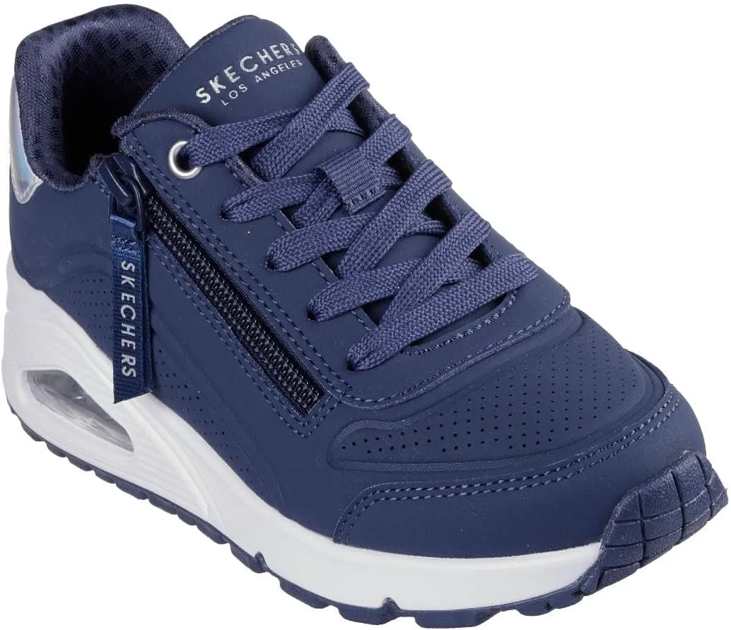 Skechers girls Uno Gen1 Zip and Stride Sneaker