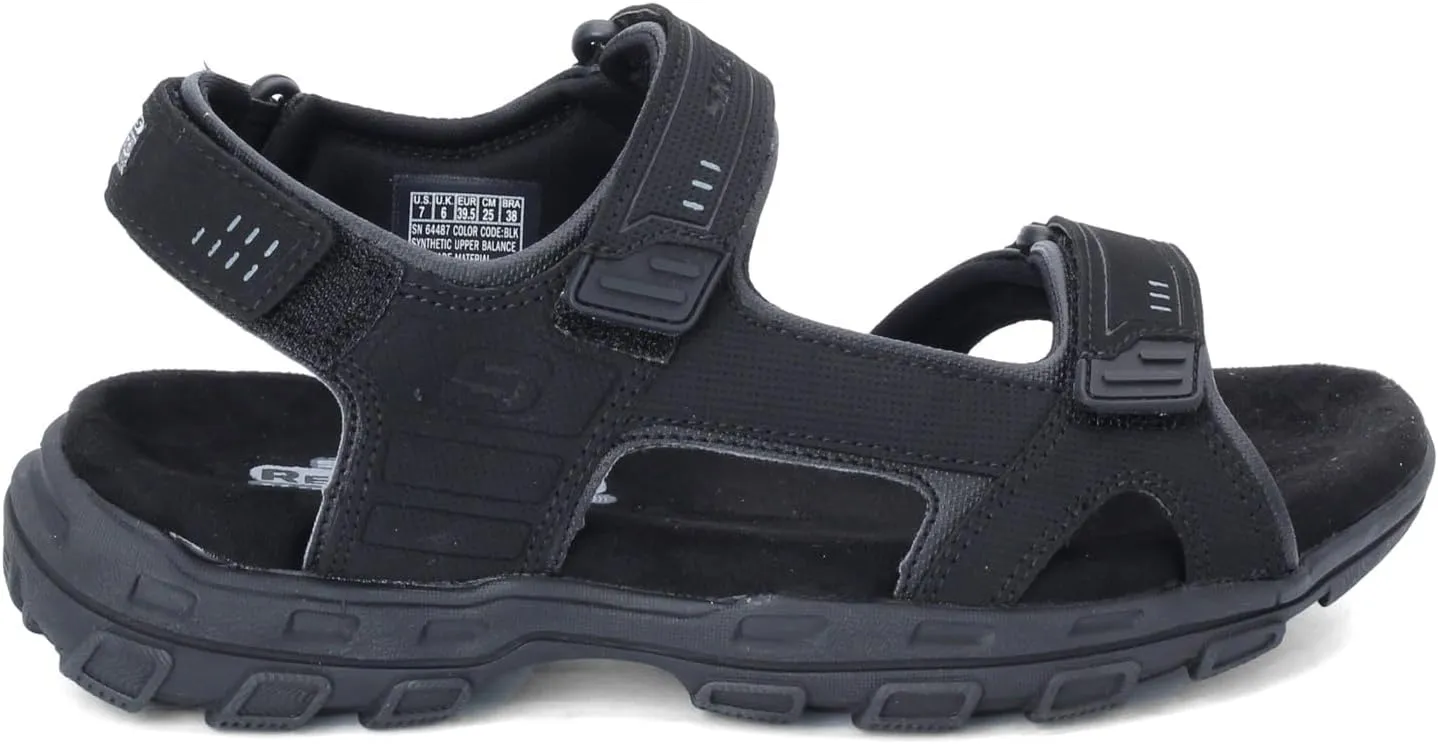 Skechers Men's Louden Open Toe Sandal W/Strap Closure