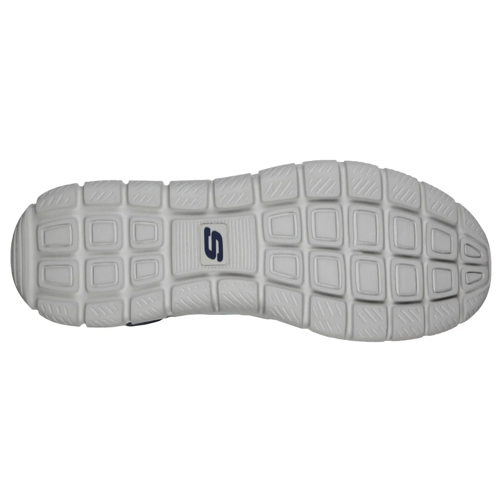 Skechers Men's Track Knockhill Shoes in Navy/Orange