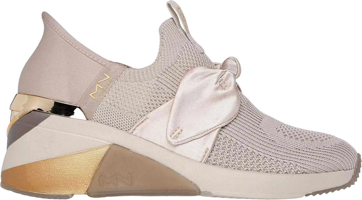 Skechers Women's A Wedge-Enzie Hands Free Slip-ins Sneaker