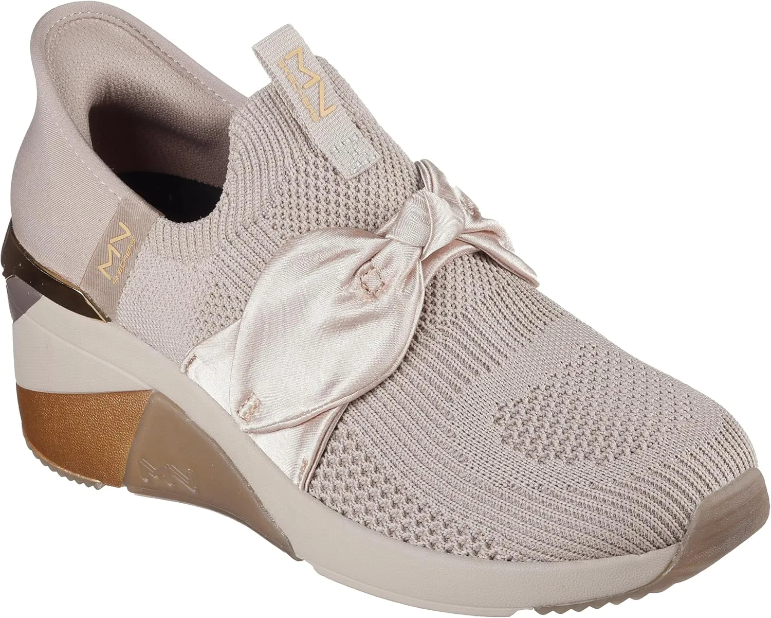Skechers Women's A Wedge-Enzie Hands Free Slip-ins Sneaker