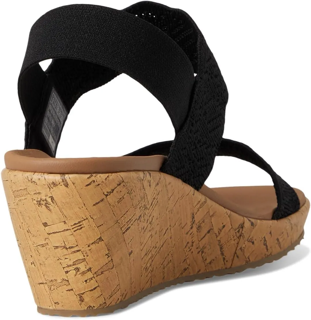 Skechers Women's Beverlee-Timeless Touch Wedge Sandal