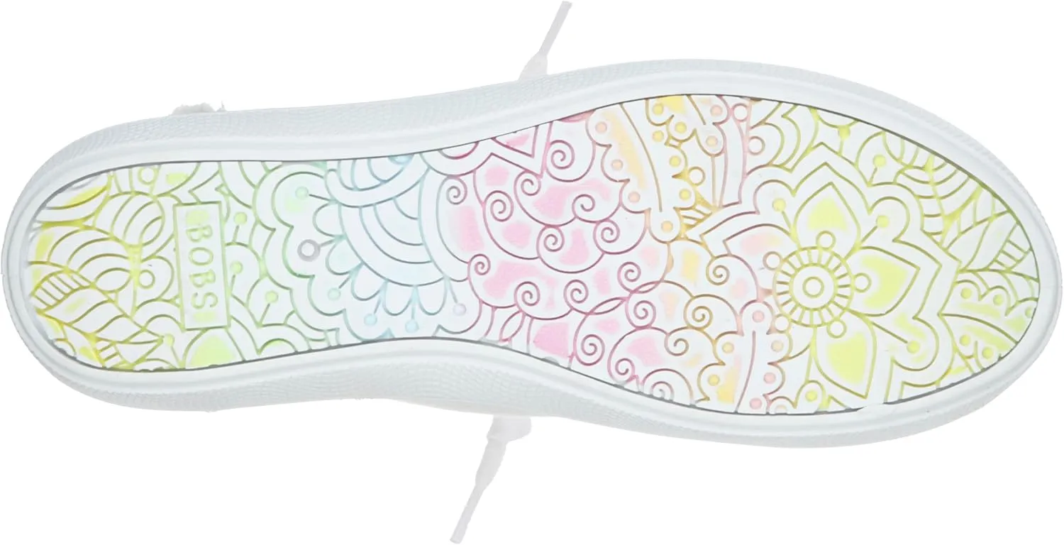 Skechers Women's Bobs B Cute Sneaker – Memory Foam, Flexible Outsole, Lightweight Vegan Shoes