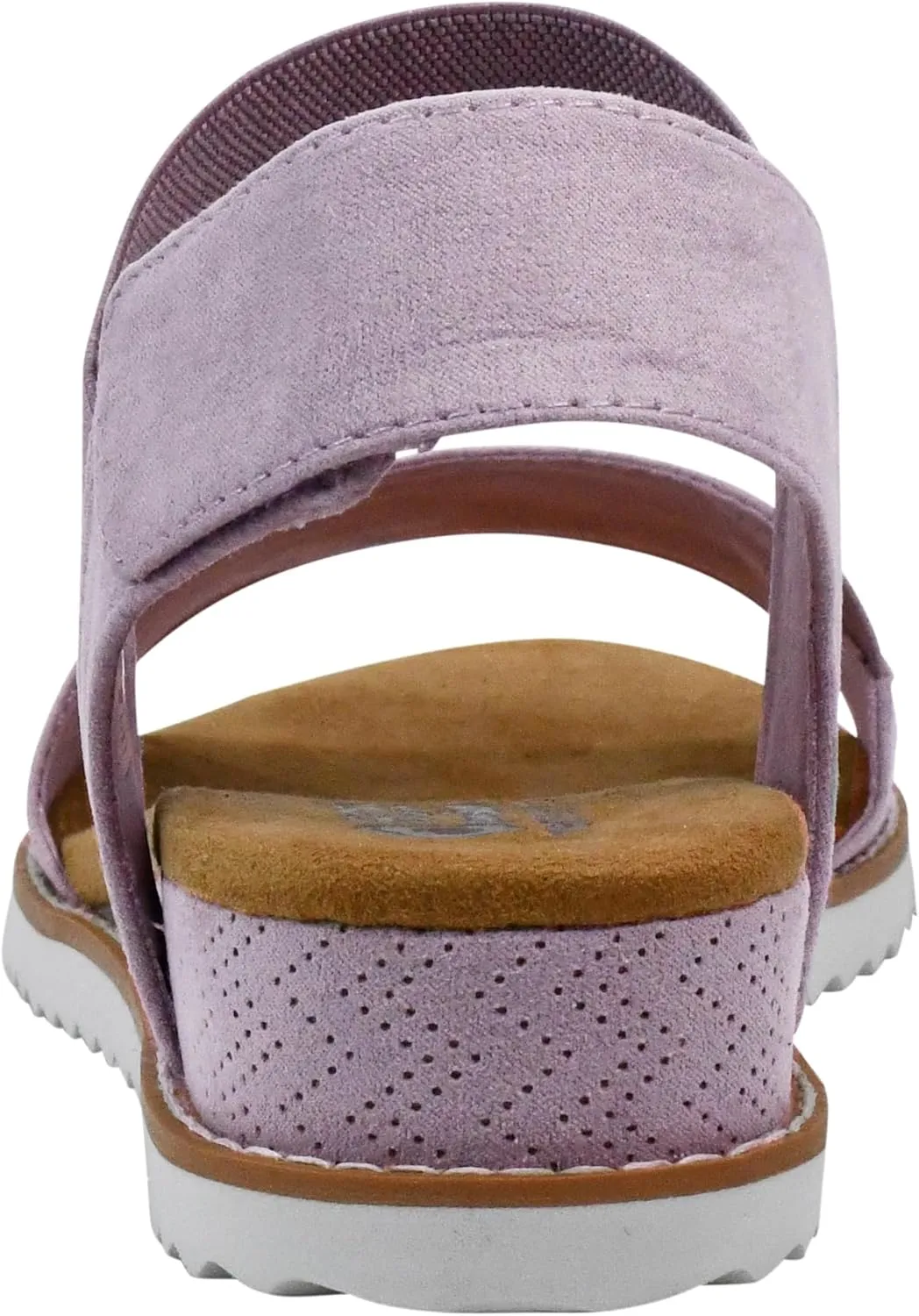 Skechers Women's Desert Kiss-Stretch Quarter Strap Sandal Flat
