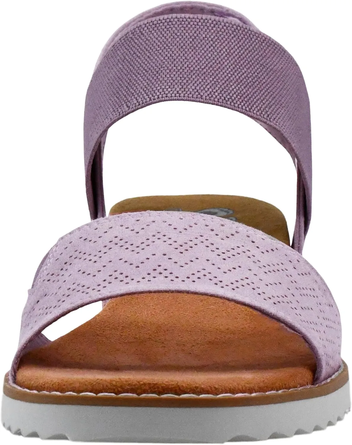 Skechers Women's Desert Kiss-Stretch Quarter Strap Sandal Flat