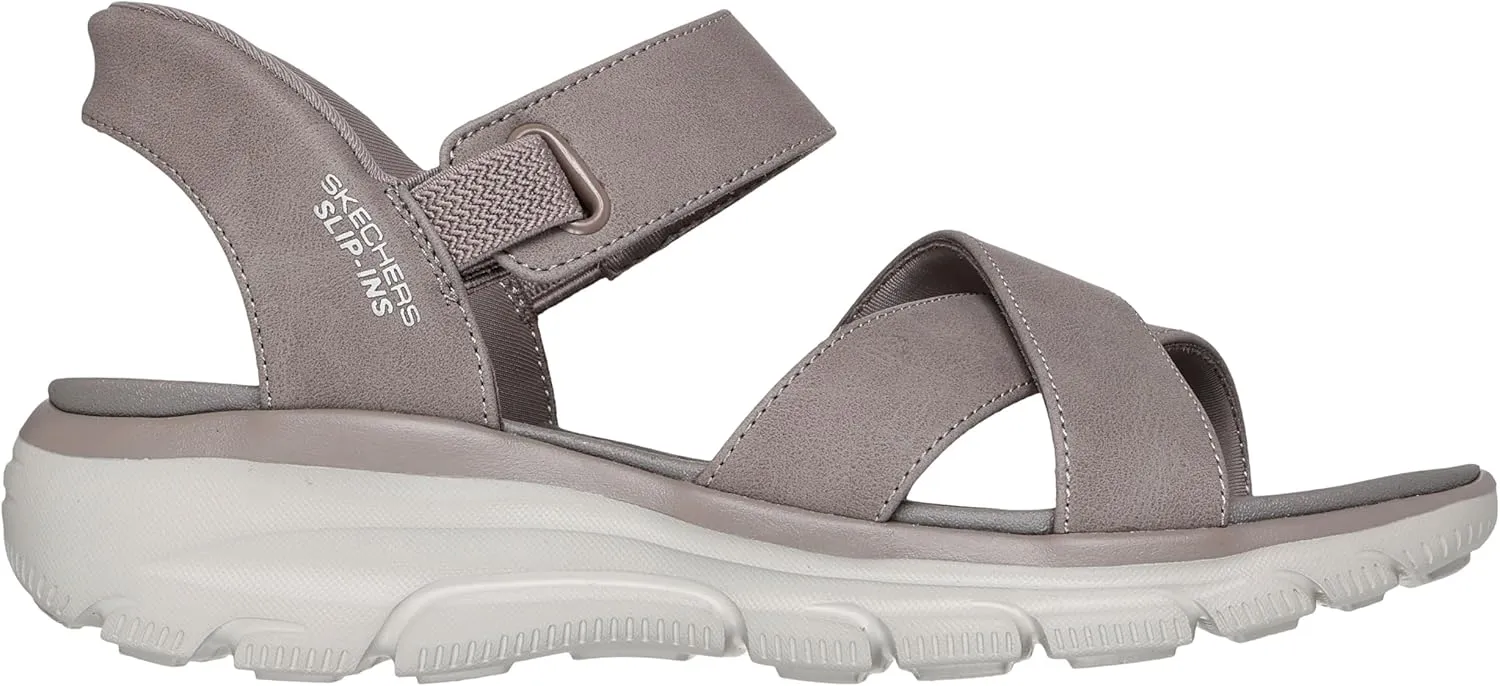 Skechers Women's Easy Going-Somewhere Sunny Sandal