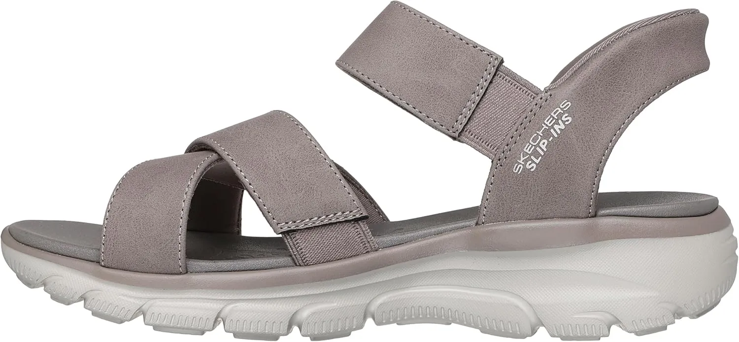Skechers Women's Easy Going-Somewhere Sunny Sandal