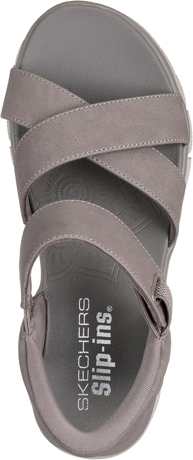 Skechers Women's Easy Going-Somewhere Sunny Sandal