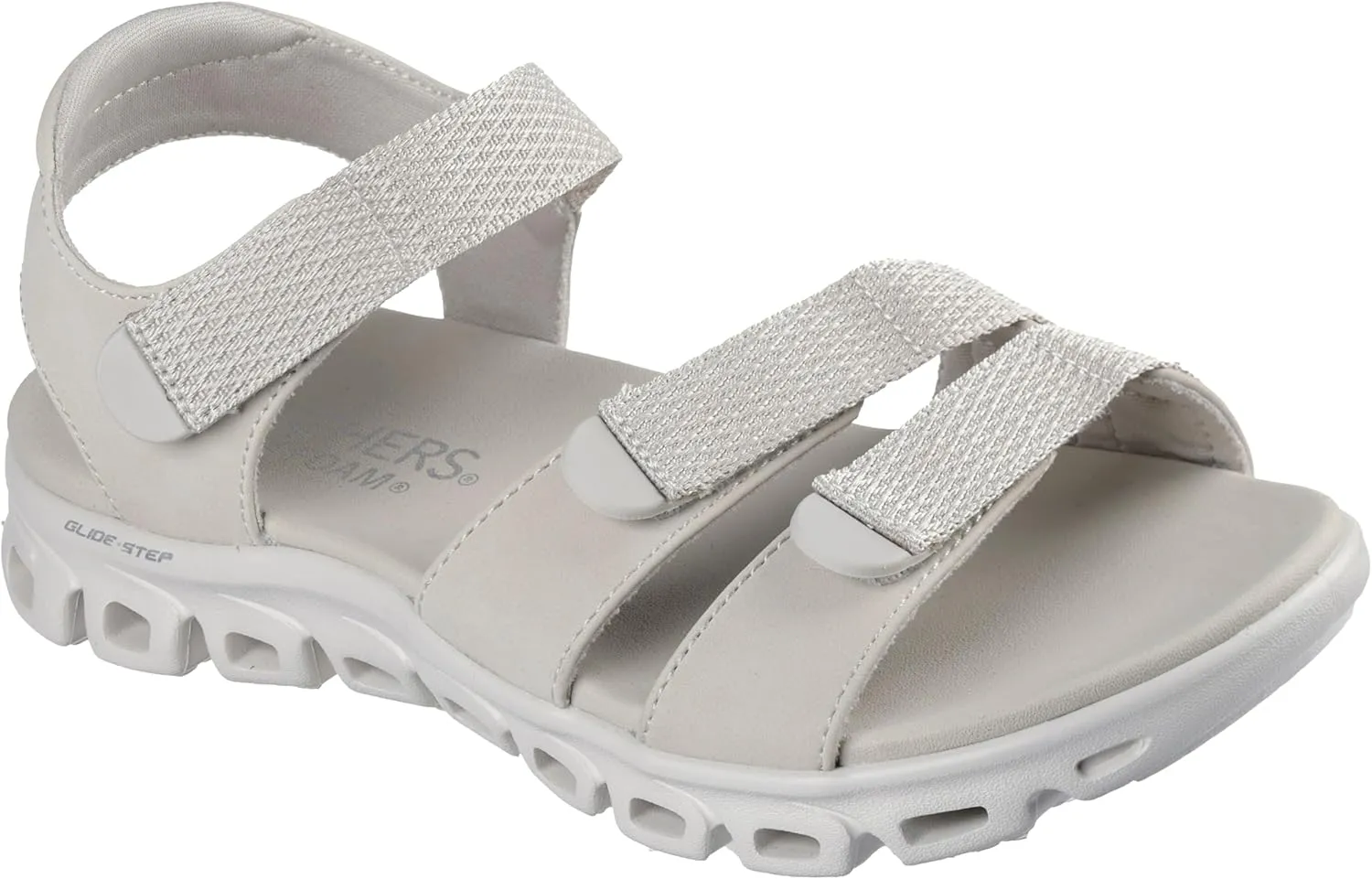 Skechers Women's Glide-Step-Count on Me Sport Sandal