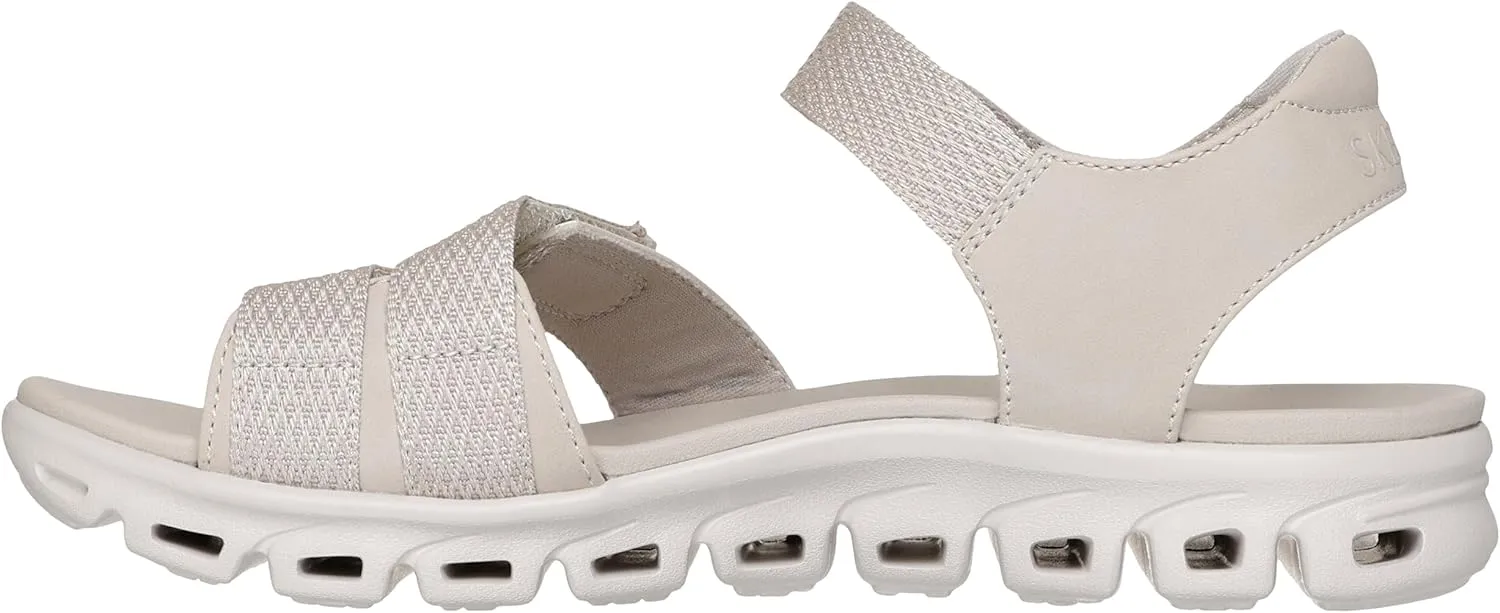 Skechers Women's Glide-Step-Count on Me Sport Sandal