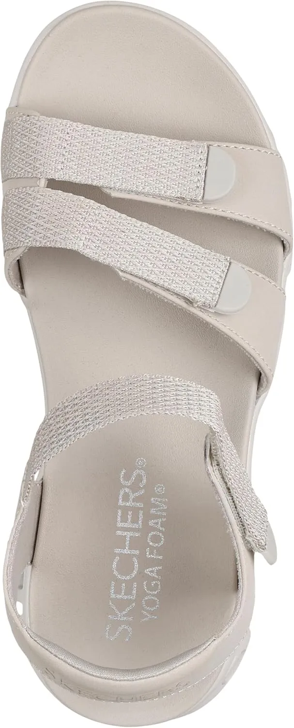 Skechers Women's Glide-Step-Count on Me Sport Sandal