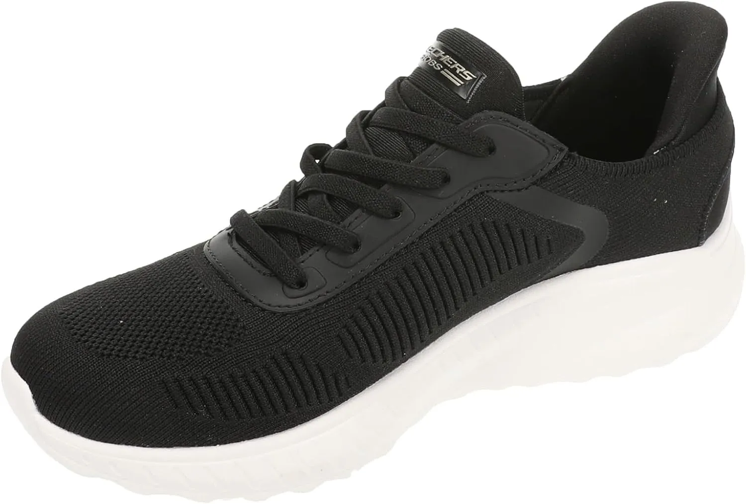Skechers Women's Hands Free Slip-ins Bobs Squad Chaos-Current Muse Sneaker