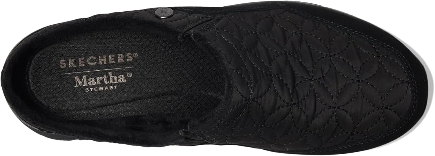 SKECHERS Women's Martha Stewart-Easy Going-Puffer Road Mule