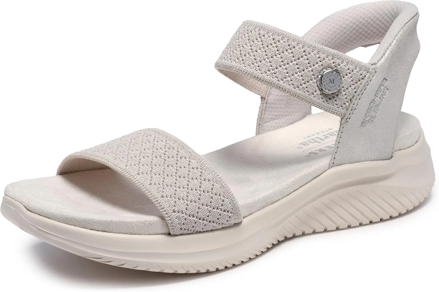 Skechers Women's Martha Stewart's Ultra Flex 3.0-Shine on Us Sport Sandal