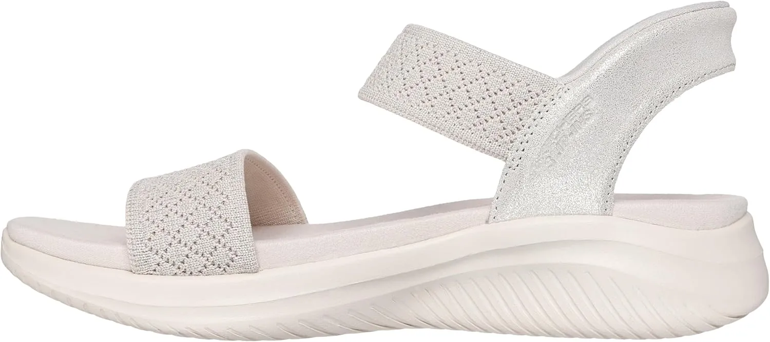Skechers Women's Martha Stewart's Ultra Flex 3.0-Shine on Us Sport Sandal
