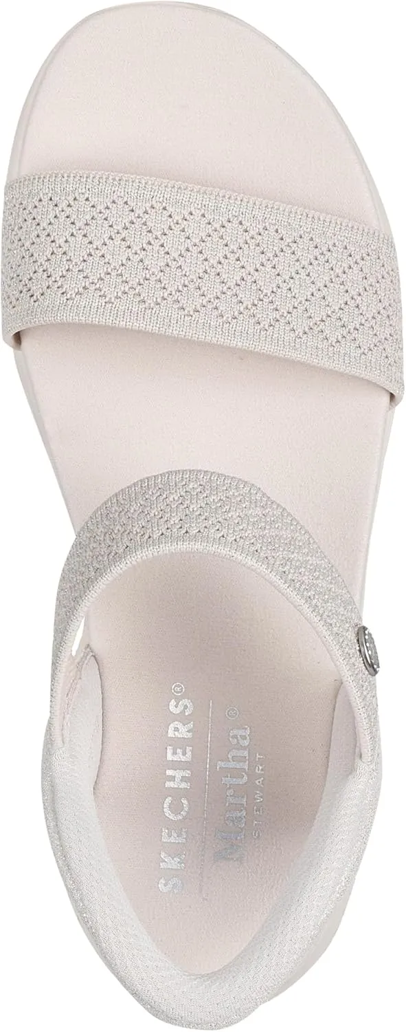 Skechers Women's Martha Stewart's Ultra Flex 3.0-Shine on Us Sport Sandal