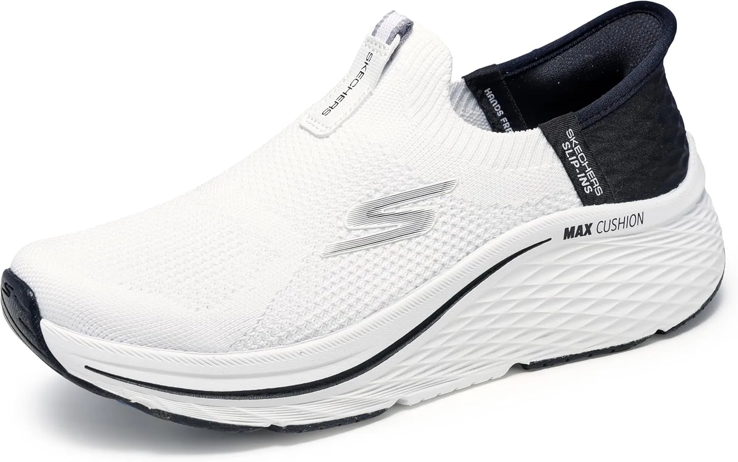 Skechers Women's Max Cushioning Elite 2.0 Hands-Free Slip-ins – Air-Cooled Memory Foam, Heel Pillow Sneaker