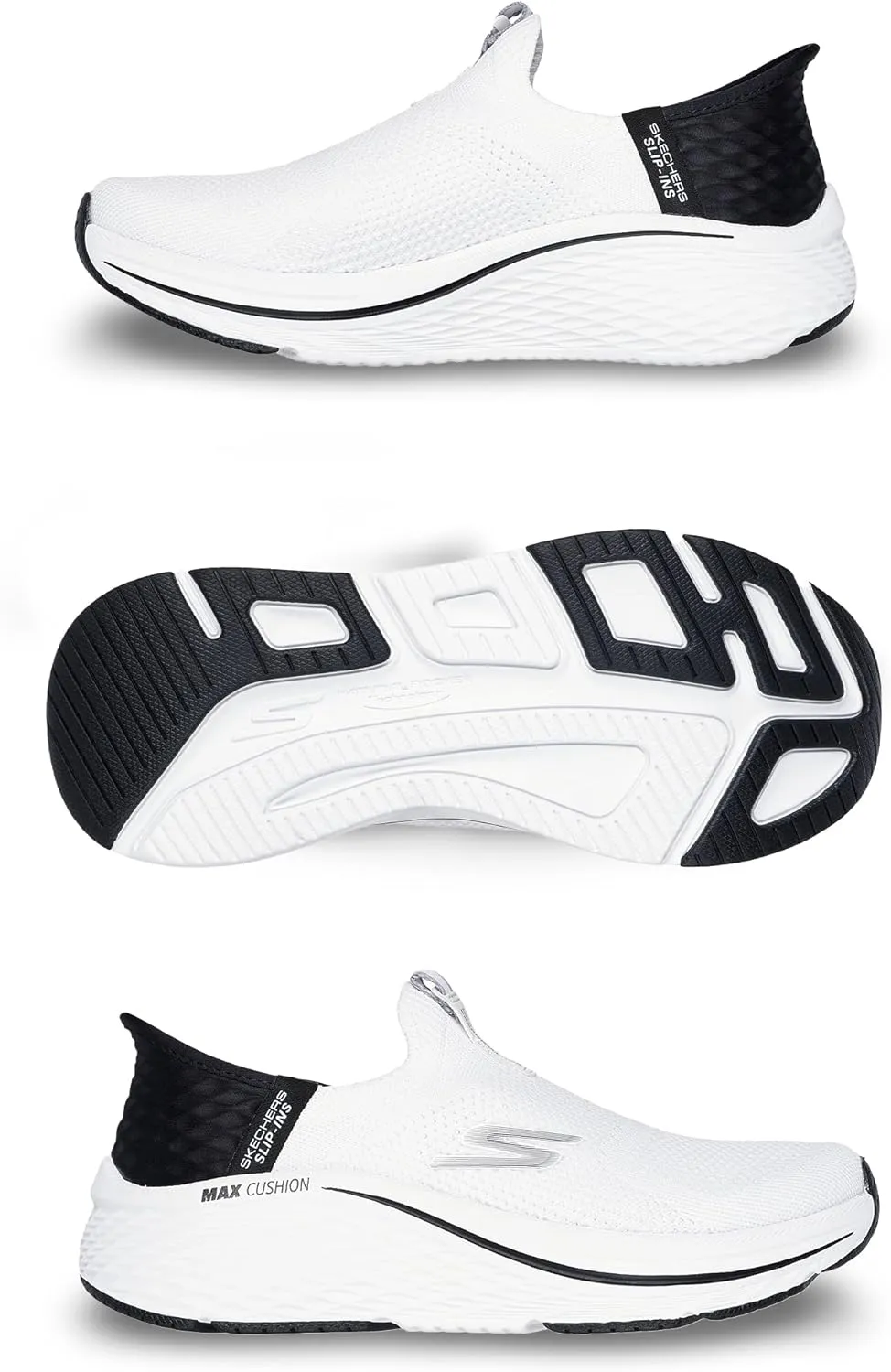 Skechers Women's Max Cushioning Elite 2.0 Hands-Free Slip-ins – Air-Cooled Memory Foam, Heel Pillow Sneaker