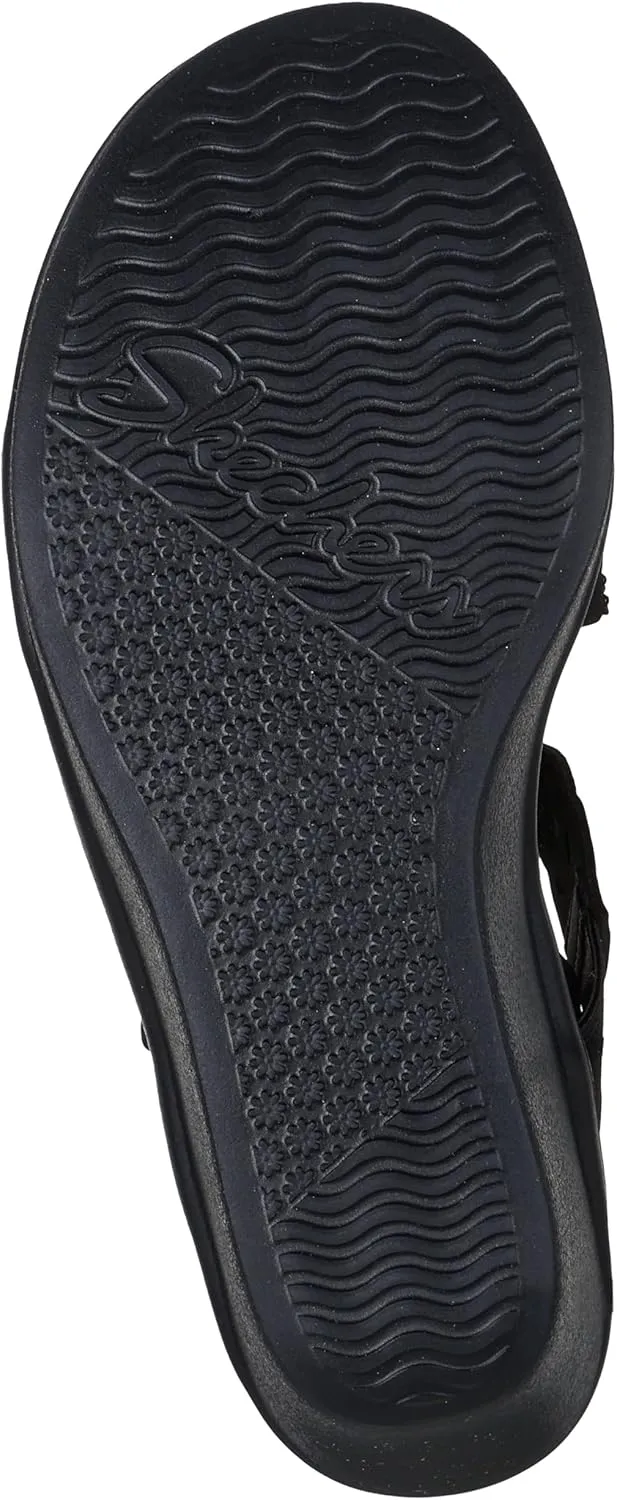 Skechers Women's Rumble on-Sassier DayZ Wedge Sandal