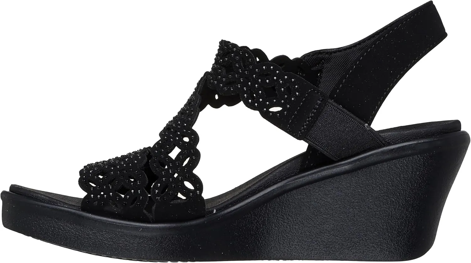 Skechers Women's Rumble on-Sassier DayZ Wedge Sandal