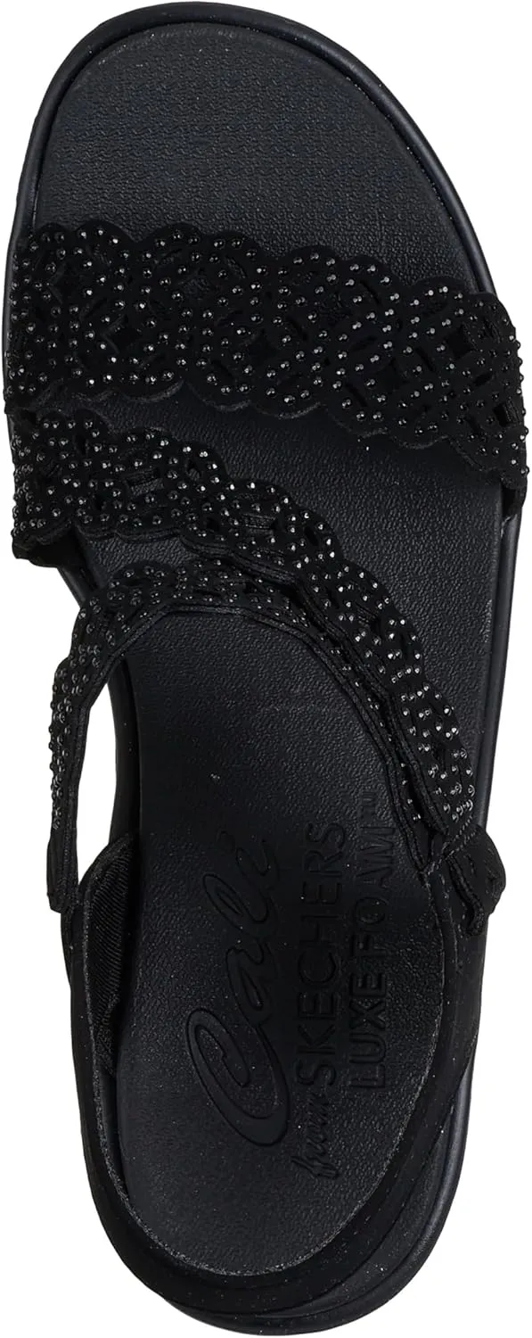 Skechers Women's Rumble on-Sassier DayZ Wedge Sandal