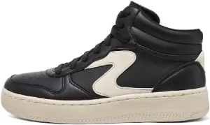 Skechers Women's Sport Court 92- Last Strike Sneakers, Black/Natural, 9.5 M US