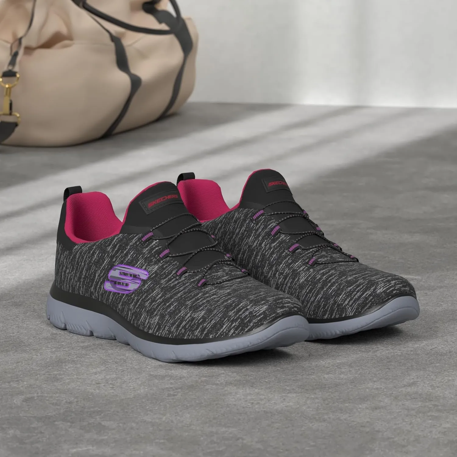 Skechers Women's Summits Quick Getaway Slip-On Sneaker